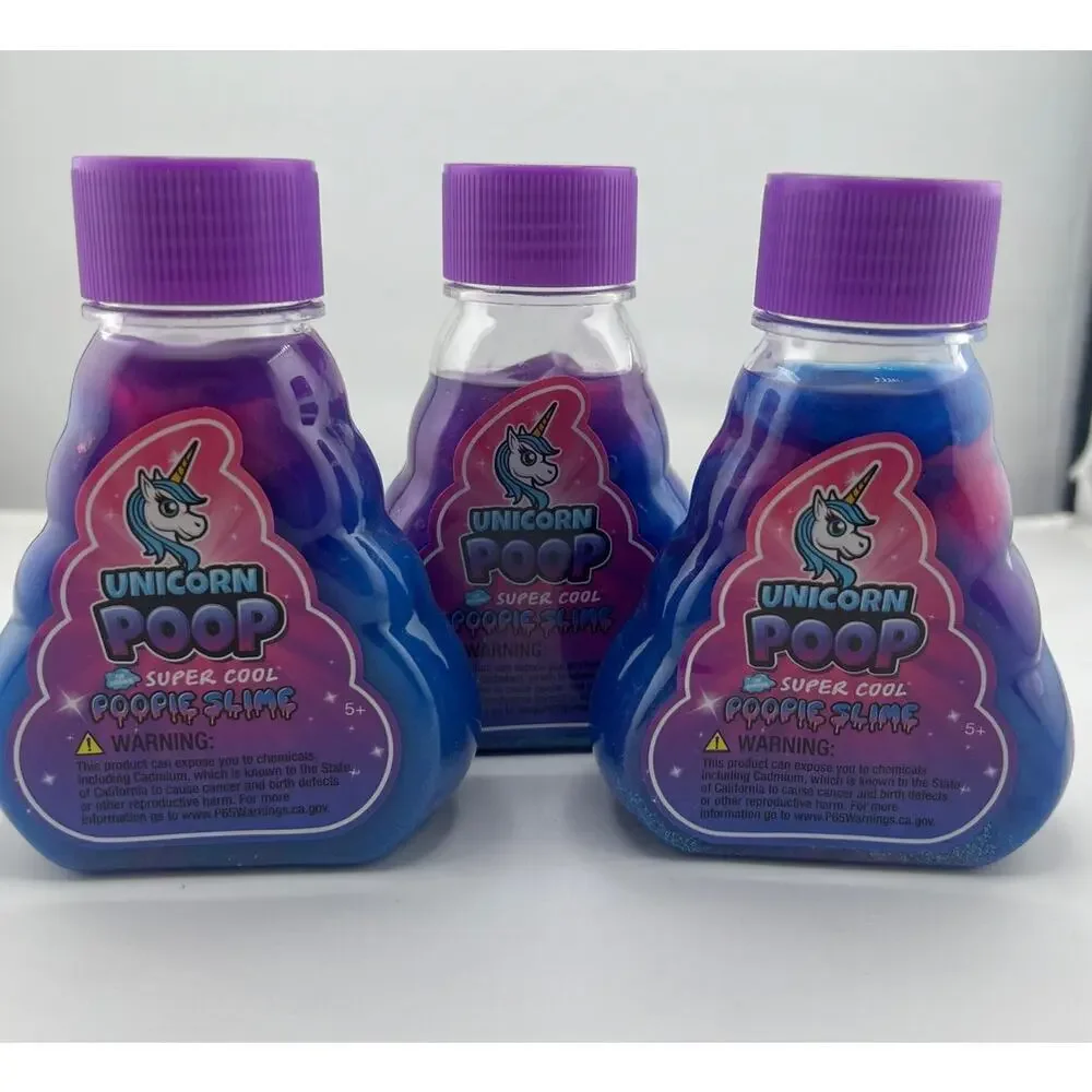 Amazing Putty Unicorn Poo. NEW SEALED Bundle of 3